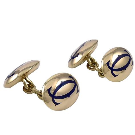 cartier signature cufflinks